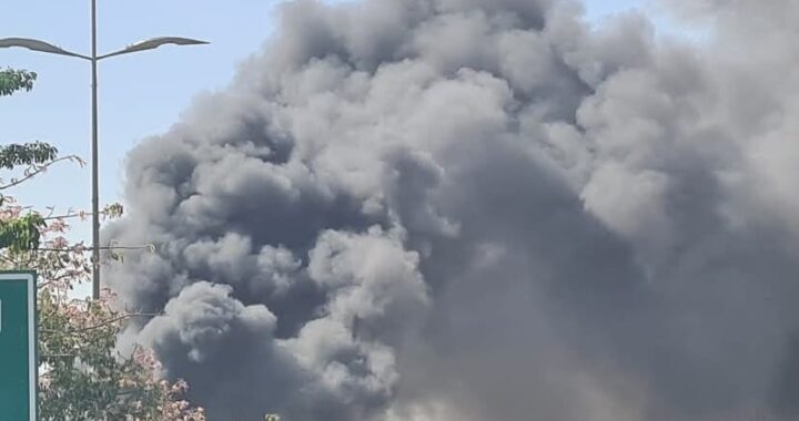 حريق بمصنع حلويات بطنطا والدفع بـ5 سيارات مطافئ 