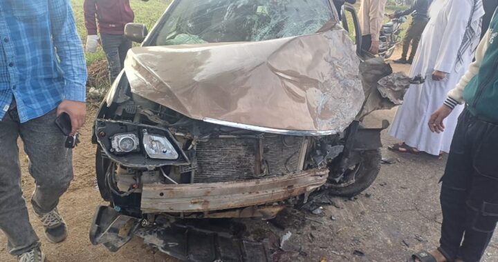 إصابة 11 شخصا في انقلاب ميكروباص بالطريق الصحراوي الشرقي بالمنيا 