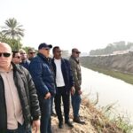 الدكتور سويلم يتفقد حالة المنظومة المائية بمحافظتي الإسماعيلية وبورسعيد اليوم ٢٣ يناير ٢٠٢٦، ويتفقد محطة مياه شرب الرسوة ببورسعيد، وترعتي الإسماعيلية وبورسعيد