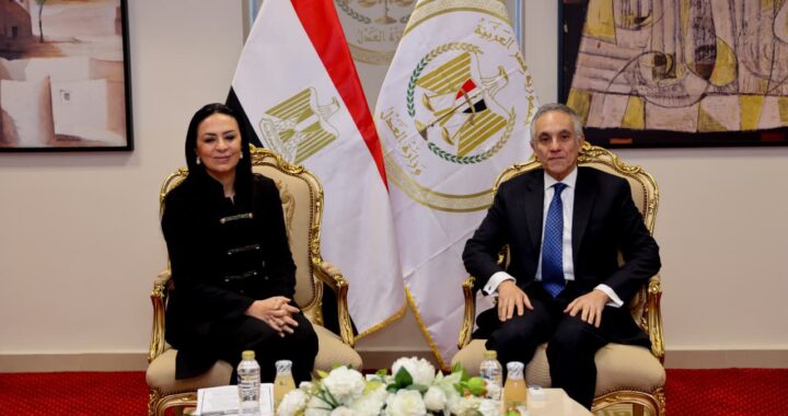 وزير العدل يستقبل رئيس هيئة النيابة الإدارية