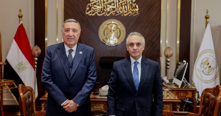 وزير العدل يستقبل رئيس المحكمة الدستورية العليا