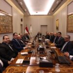 وزير العدل يستقبل رئيس وأعضاء اللجنة التشريعية بمجلس الشيوخ