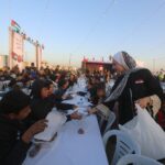 حملة إفطار صائم تصل لشمال غزة وتقدم وجبات الإفطار يوميا طوال شهر رمضان