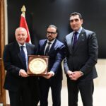 رئيس شباب النواب يكرم ابو ريدة والتوأم حسن ..واتحاد الكرة يهديه تيشرت المنتخب الوطني