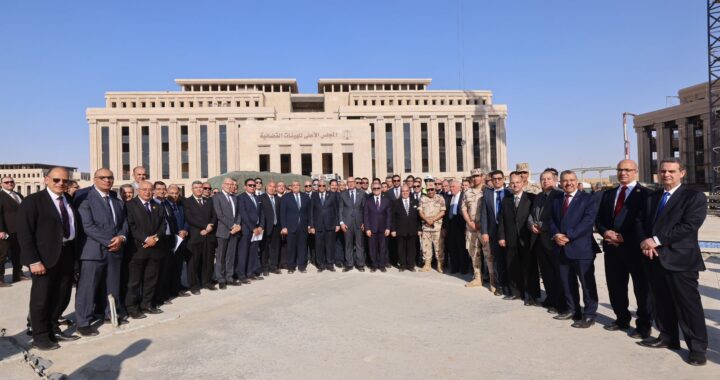 وزير العدل يتفقد “مدينة العدالة” بالعاصمة الإدارية برفقة مجلس القضاء الأعلى، ويؤكد: صرح قضائي عملاق يعكس رؤية الدولة لمستقبل العدالة الناجزة