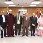 تسليم جوائز مسابقة وقف المستشار الدكتور محمد شوقي الفنجري لصالح جائزة خدمة الدعوة والفقه الإسلامي نظارة المستشار الدكتور رئيس هيئة قضايا الدولة