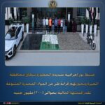 ضربة أمنية قاصمة.. الداخلية تُحبط مخطط ترويج طن مخدرات بالجيزة وتضبط 5 أسلحة نارية ومضبوطات بـ200 مليون جنيه