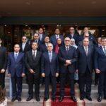 وزير العدل يهنئ رئيس قضايا الدولة بمنصبة الحديد