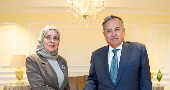 الأمين العام لجامعة الدول العربية يستقبل سفيرة مملكة البحرين لدى مصر والمندوبة الدائمة لدى الجامعة