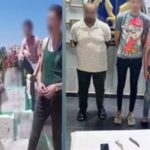 ضبط 3 متهمين ظهروا في فيديو تهديد شاب بأسلحة بيضاء أمام مقابر بالإسكندرية 