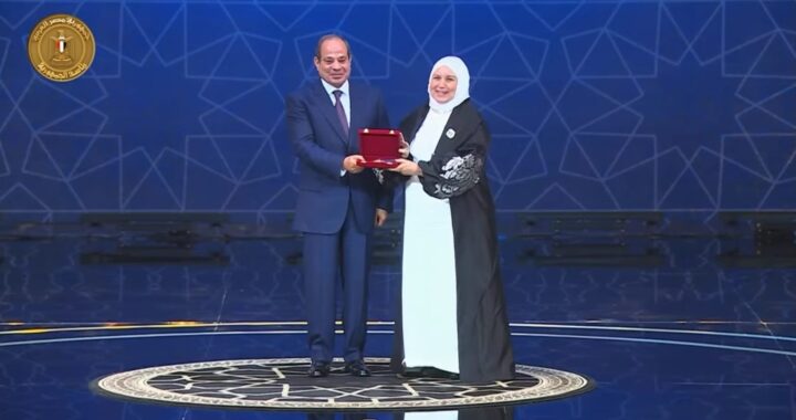بعد تكريمها من الرئيس السيسي الدكتورة مروى ياسين : التكريم شرف عظيم ومسؤولية اعمق