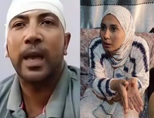 إخلاء سبيل سيدة قطعت أذن محامى وتعدت على زوجتة فى المنوفية