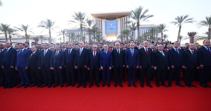 وزير العدل يشهد أداء اليمين القانونية لمعاوني النيابة العامة الجدد بحضور النائب العام ورئيس محكمة النقض رئيس مجلس القضاء الأعلى